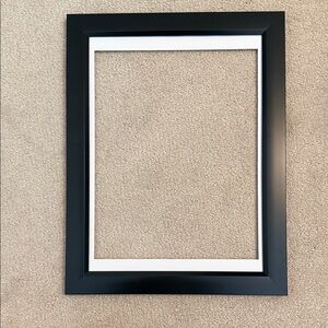 Black and White Picture Frame